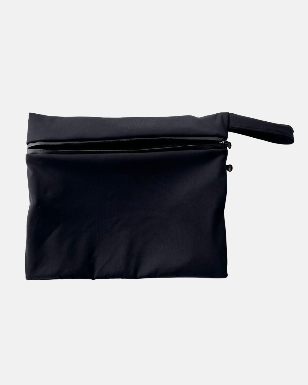 Her Bloom Travel Bag, back view with zipper and loop